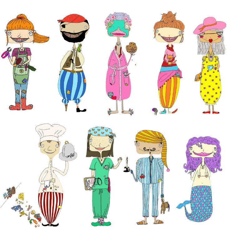 Kinderbuchillustrationen